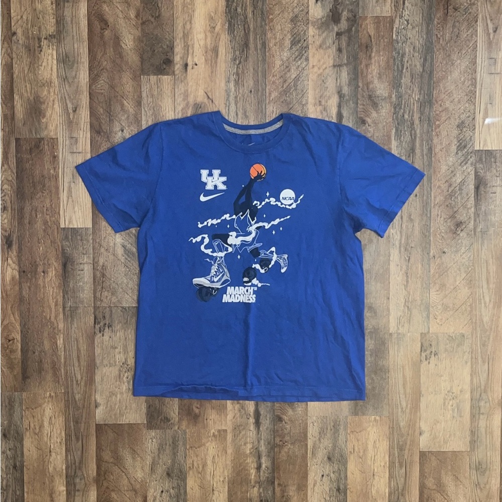 Kentucky Wildcats 2012 National Championship Nike Blue Basketball T-Shirt (XL)
